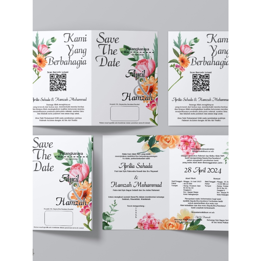 

Undangan Pernikahan Cantik, Murah