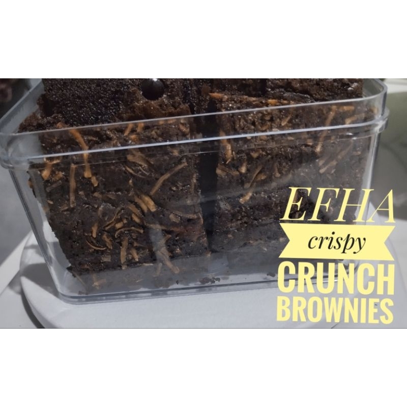 

EFHA crispy crunch Brownies/ Brownies kering/crispy