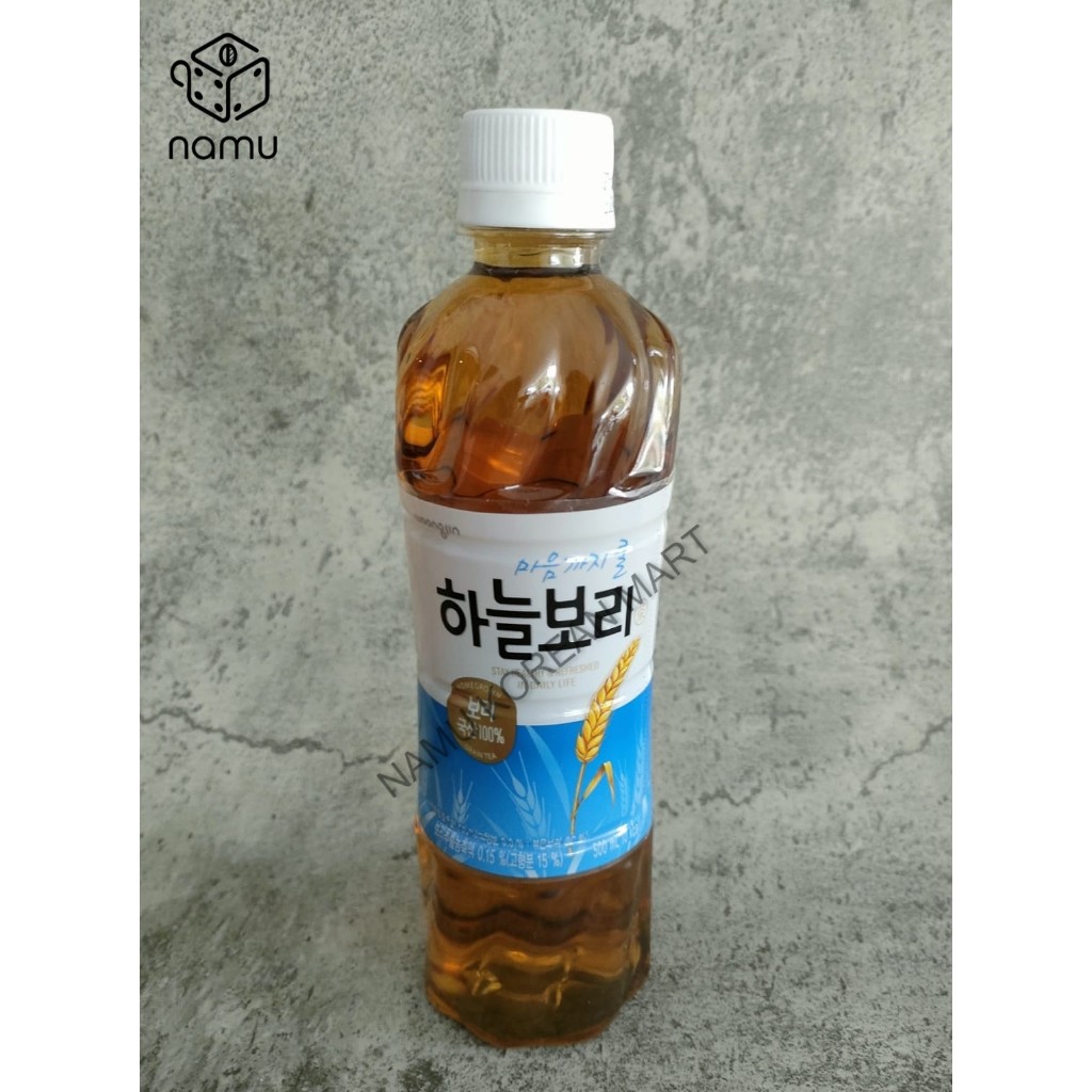 

Woongjin Sky Barley Tea 500ml / Minuman Teh Barley / Teh Barley / Barley Tea / Teh Korea / Sky Barley Tea