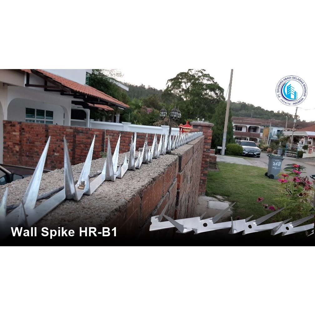 wall spike anti maling 2mm type HR-B1