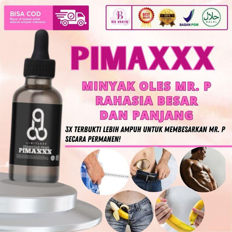 [SPESIAL PROMO !! ORIGINAL 100%] PIMAXXX - Multivitamin Suplemen Obat Pembesar dan Panjang Penis MR.