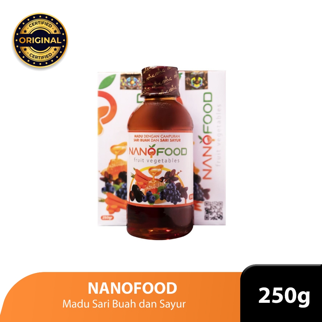 NanoFood Madu Multivitamin Suplemen Makanan Daya Tahan Tubuh Penambah Nafsu Makan Dewasa Anak