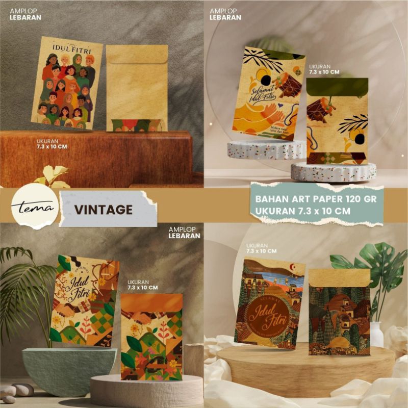 

[BISA ECER PER 1 PCS] AMPLOP LEBARAN VIRAL 2024 BAHAN KERTAS ART PAPER TEMA ISLAMI AESTHETIC