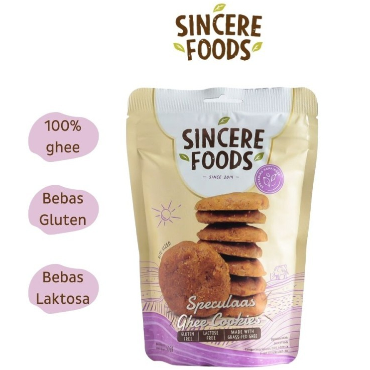 

Sincere SPECULAAS GLUTEN FREE Ghee Cookies LACTOSE FREE