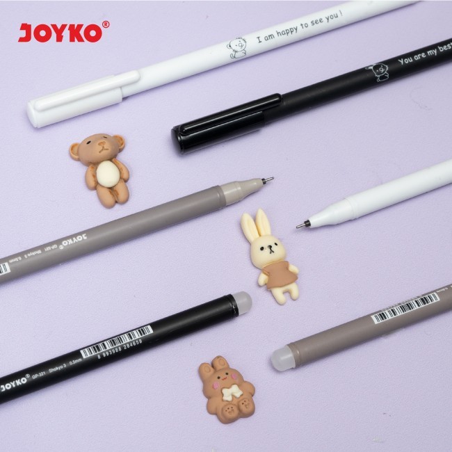 

Gel Pen / Balpen Gel / Pulpen Gel Hapus JOYKO GP-321 JOYKO (PACK)