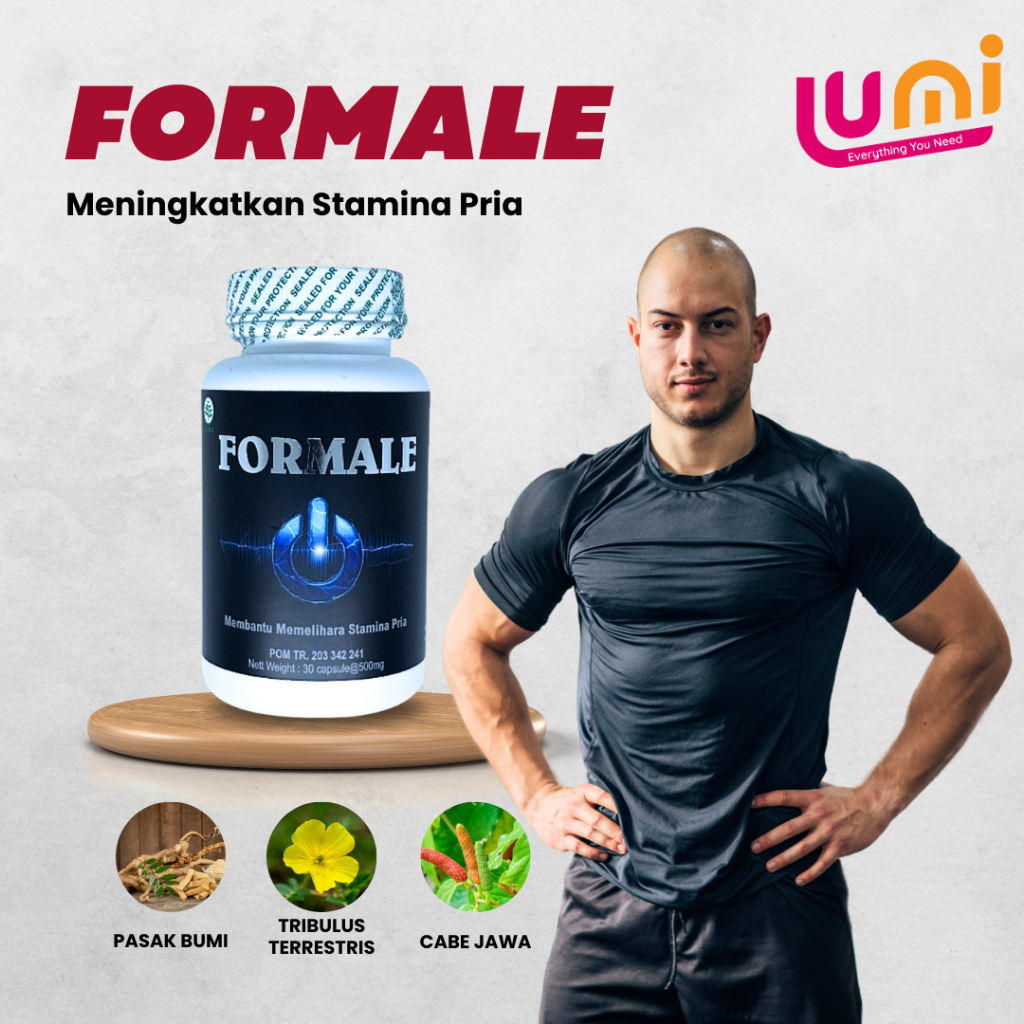 Formale Obat Kuat Pria Tahan Lama Obat Sex Kuat Pria Dewasa Herbal Stamina Pria Original BPOM
