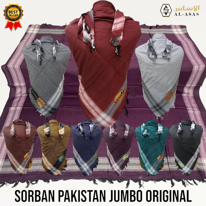 AL ASAS SORBAN PAKISTAN JUMBO ORIGINAL SEGI EMPAT