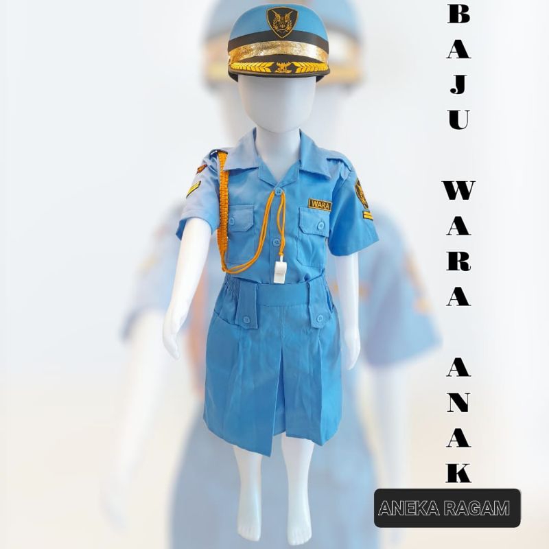 

baju wara/angkatan udara cewek