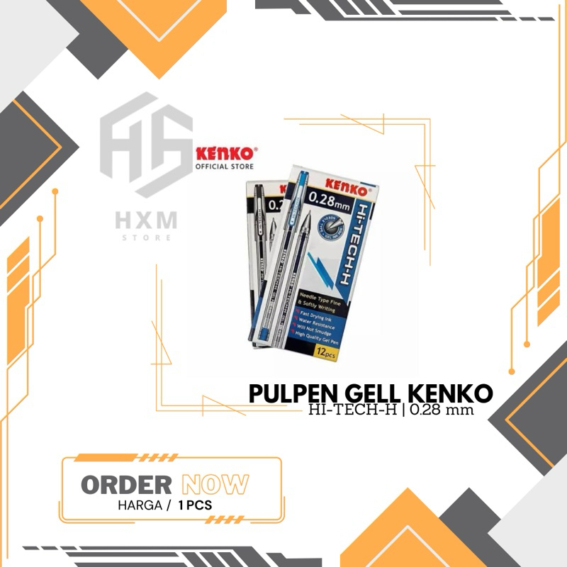 

Pulpen Gell KENKO HI-TECH-H 0.28 mm [1 pcs]