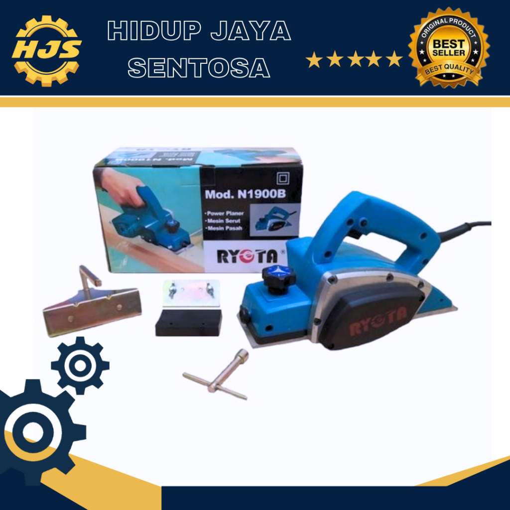MESIN PLANER KETAM SERUT PASAH PAHAT KAYU 1900N RYOTA