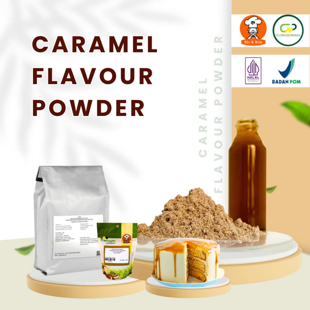 

Caramel Flavour Powder / Bubuk Minuman Caramel / Bubuk Minuman Rasa Caramel / Bubuk Minuman Kekinian / Perisa Bubuk Karamel / Perasa Caramel Flavour