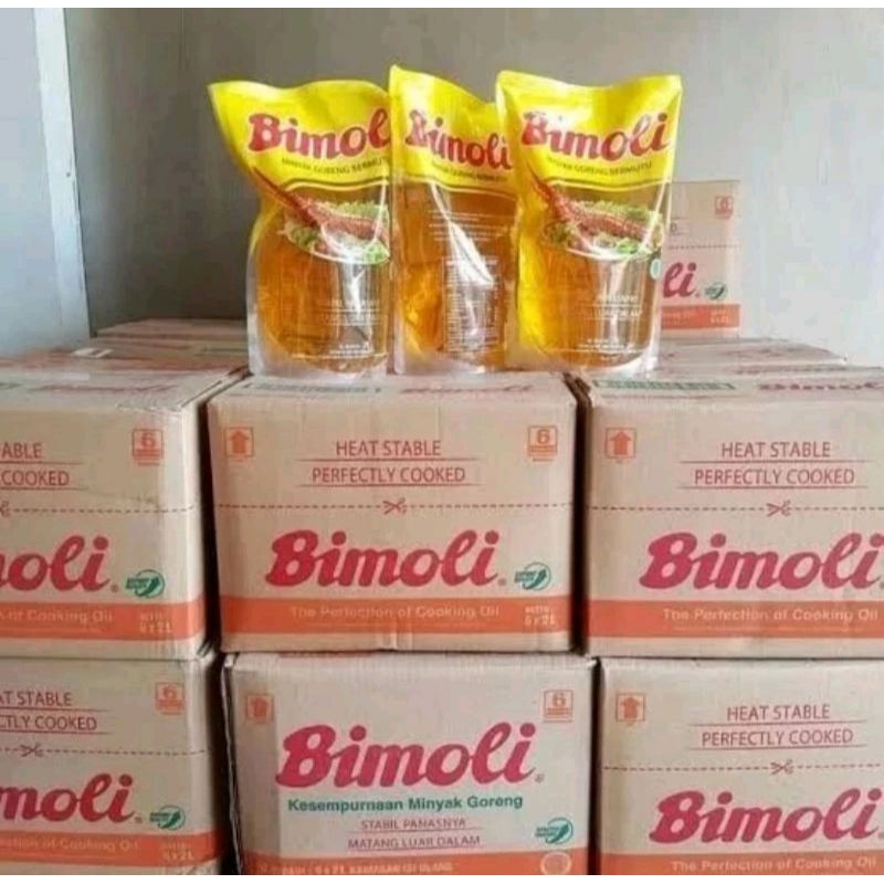 

PROMO!! Minyak Goreng Bimoli 2Liter(1Dus isi 6Pcs)
