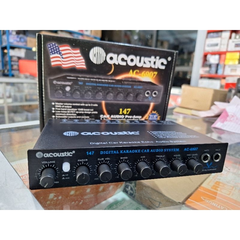 EQUALIZER/pre amp MOBIL ACOUSTIC