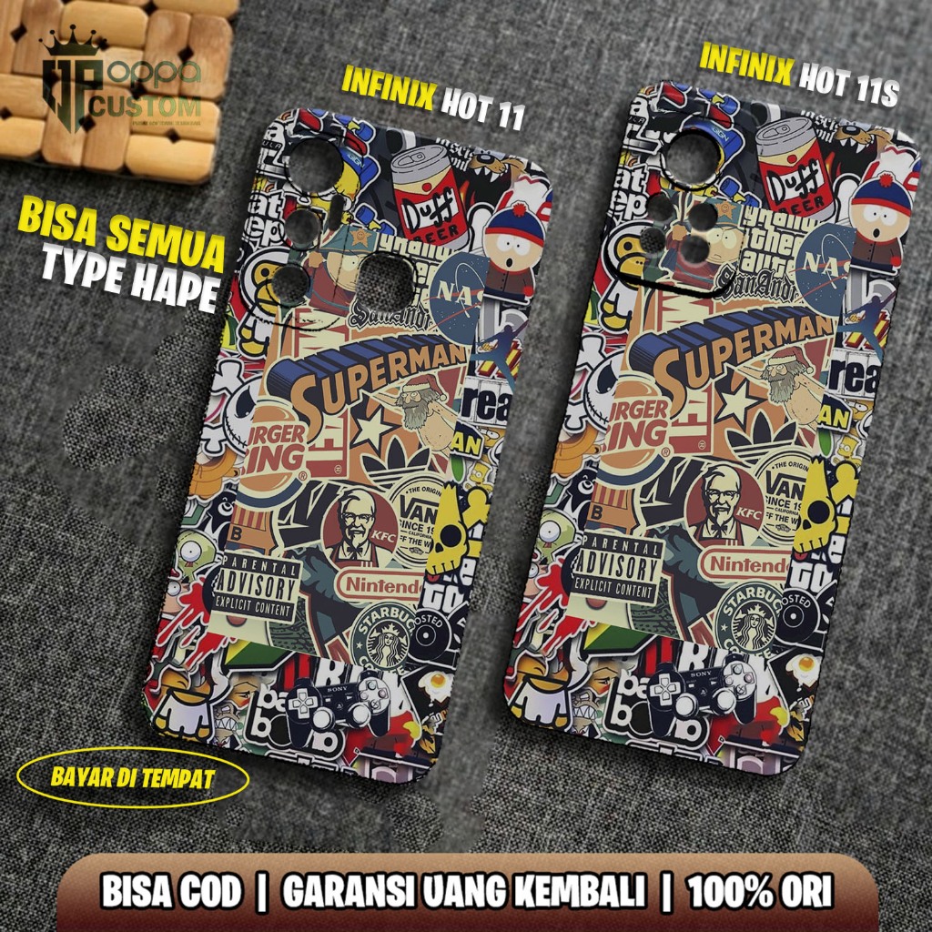 CASE INFINIX HOT 11 11S - CASING HOT 11 11S  - Motif  [ ASTRONOT  ] Case Hp Infinix hot 11 - Infinix