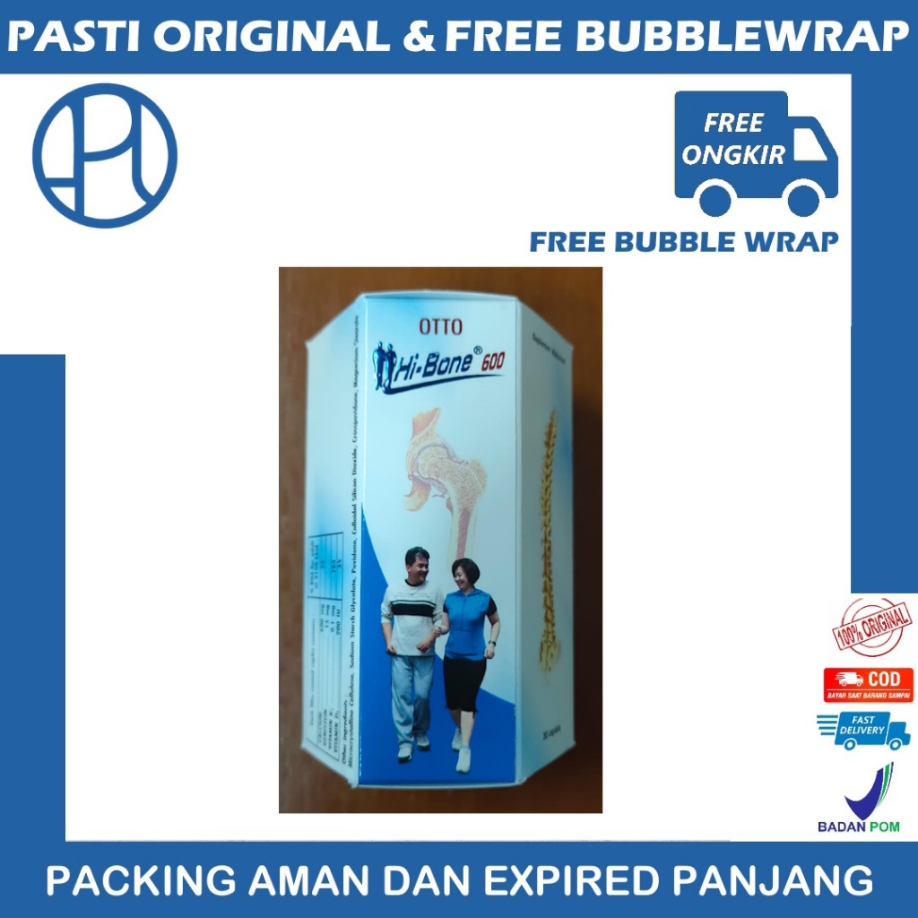 HI BONE 600 HI-BONE 600 BOTOL ISI 30 KAPLET