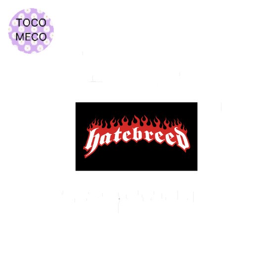 

sticker band HATEBREED logo stiker hardcore metalcore beatdown