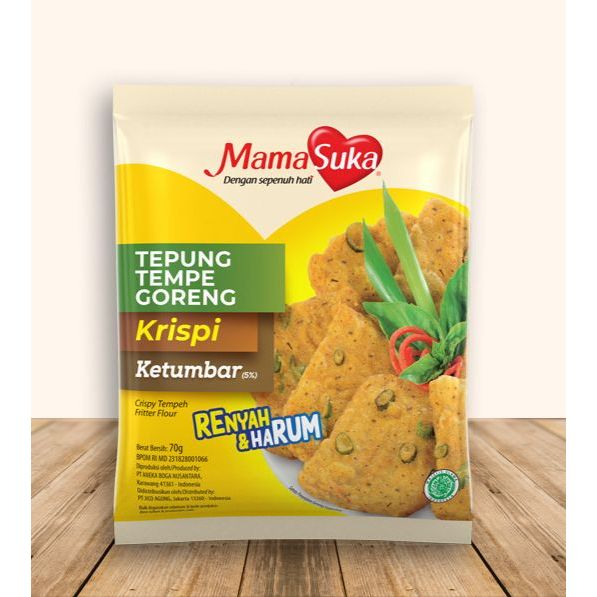 

MAMASUKA TEPUNG TEMPE GORENG KRISPI KETUMBAR 70g