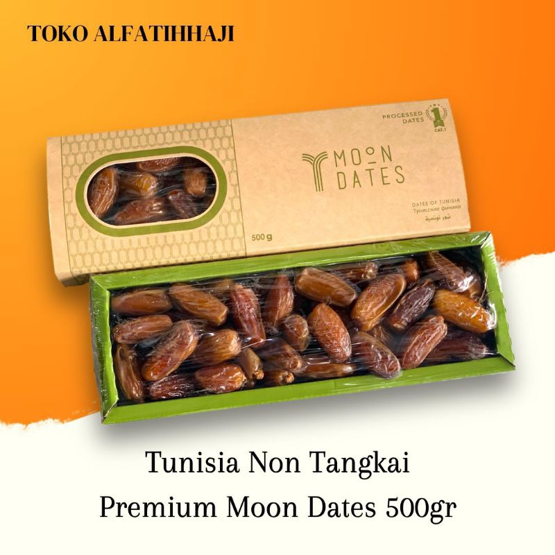 

Kurma Tunisia Non Tangkai 500gr Premium Moon Dates