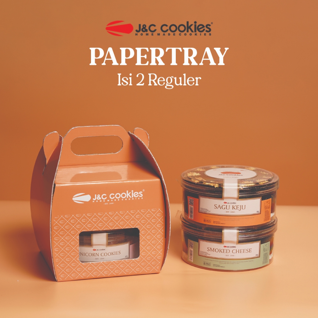 

J&C Cookies Hampers Papertray Lebaran 1445 H