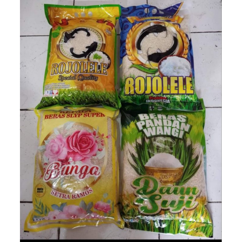

Beras 3,5kg / ± 5 Liter Merk Random