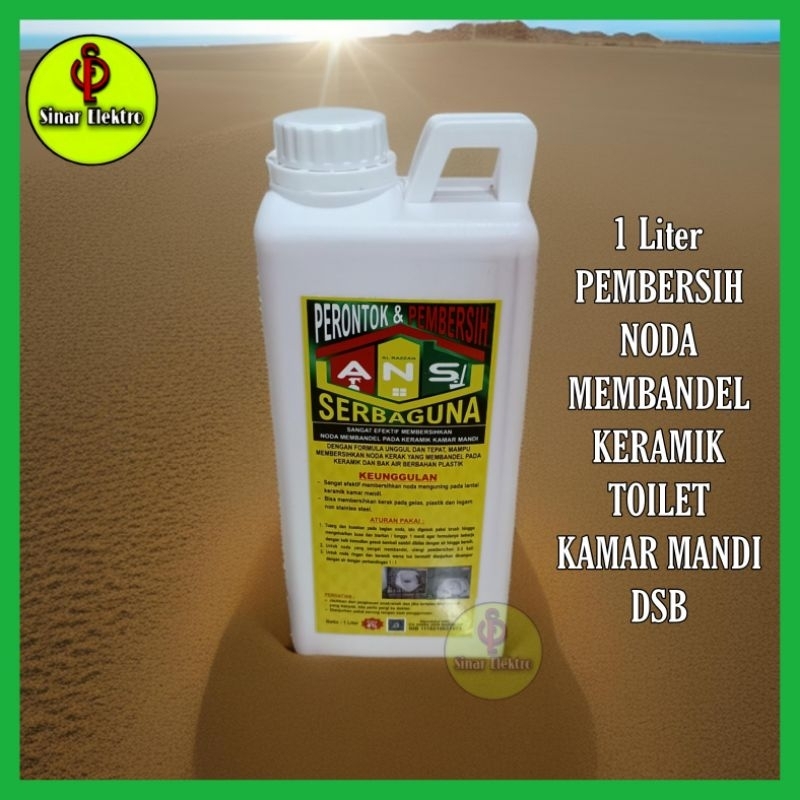 (1 Liter) TDJ Clean Pembersih Lantai Keramik Kamar Mandi - Pembersih Kerak Karat Membandel