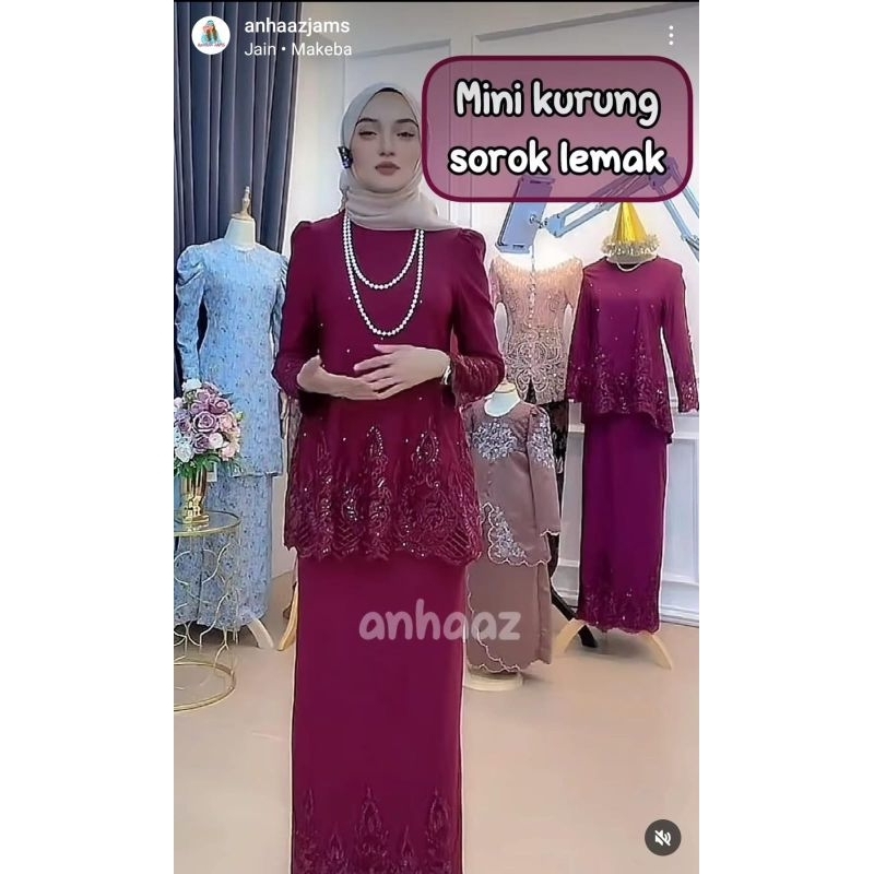 KURUNG ANHAAZ, LEEYANARAHMAN, ZOE ARISSA, JANNAHNOE, BY ULAN NITIP JASTIP MALAYSIA-INDONESIA