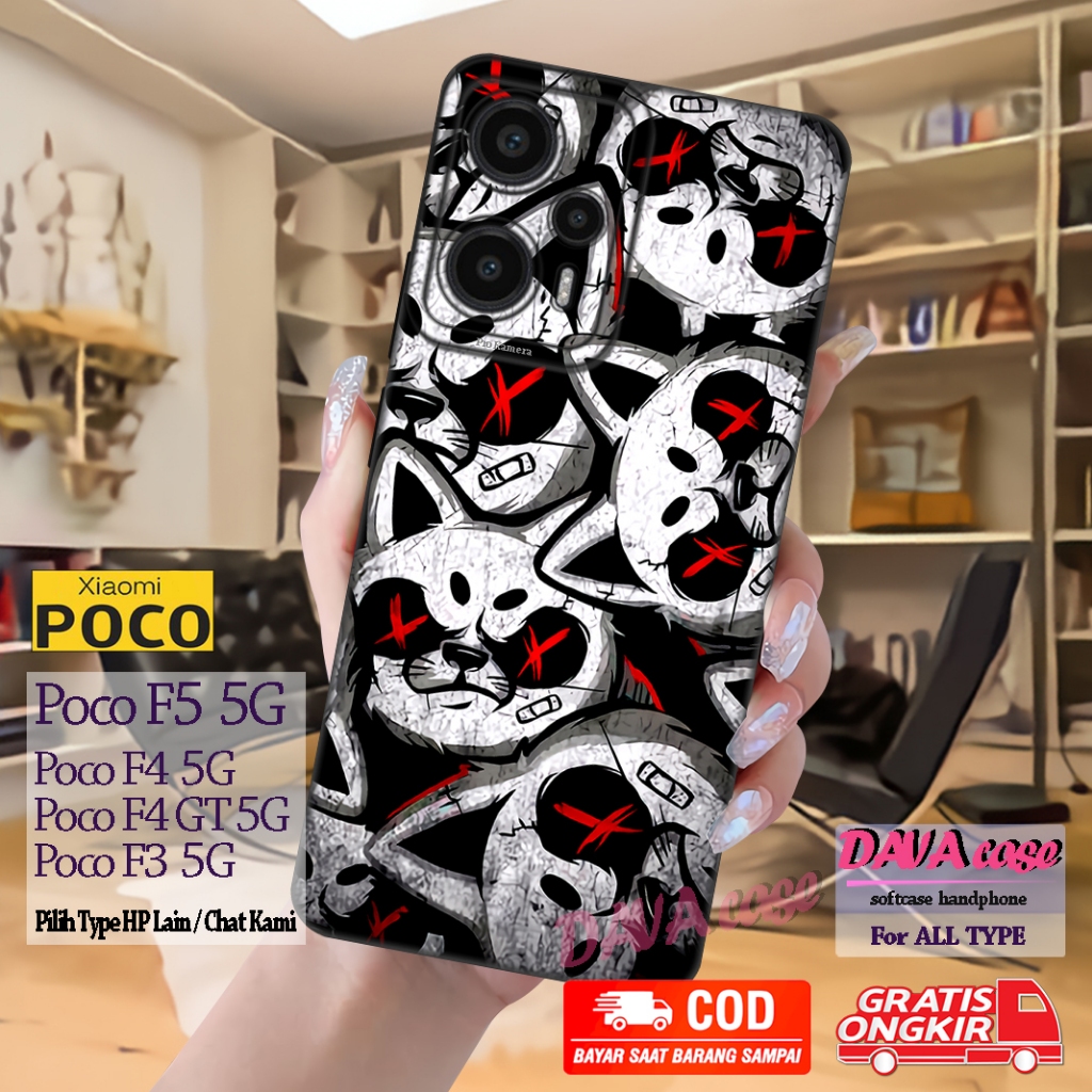 Case Softcase Casing Xiaomi Poco F5 Poco F4 GT Poco F3 Casing Xiaomi Poco F5 Case Xiaomi Poco F5 Sof