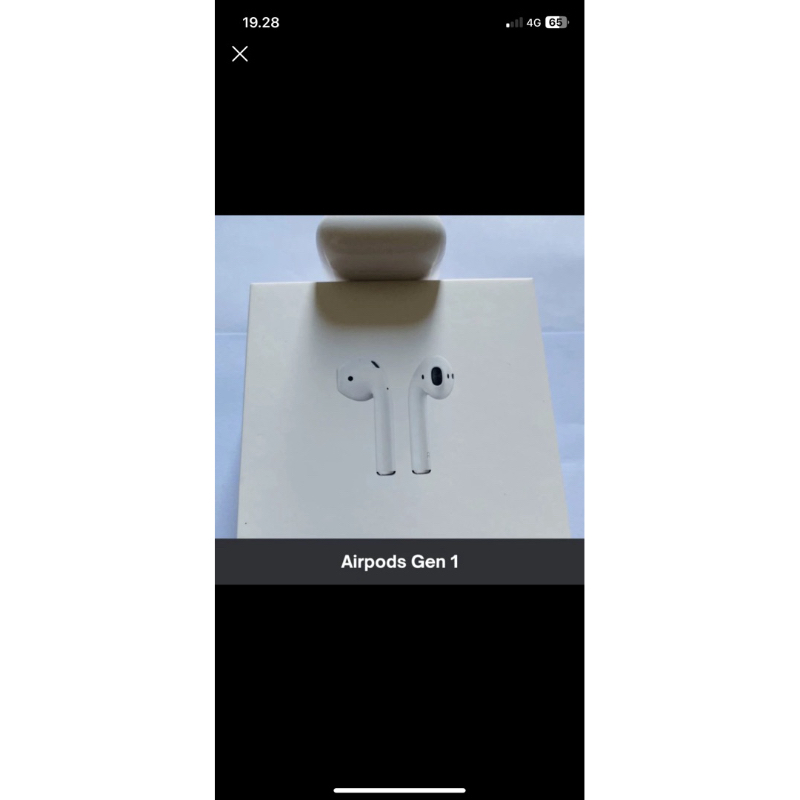 Ibox | Airpods Gen 1 (Second) Original With Charging Case