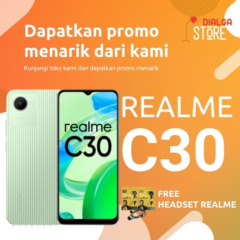Realme C30s Ram 4/64 GB | Garansi resmi 1tahun