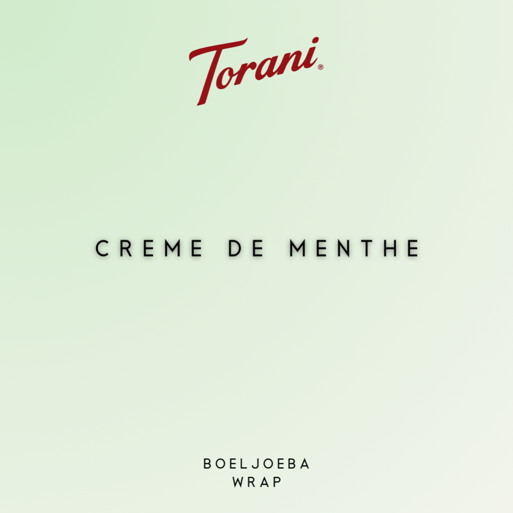 

Torani Creme de Menthe Syrup Repack [30, 50, 100] g