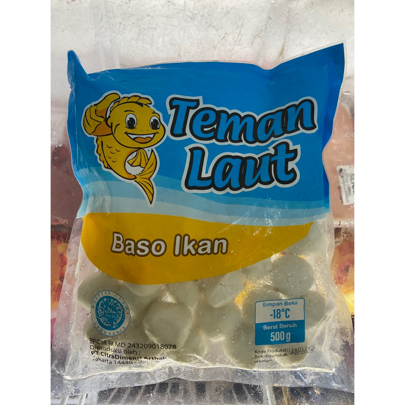 

BAKSO IKAN TEMAN LAUT 500 gram