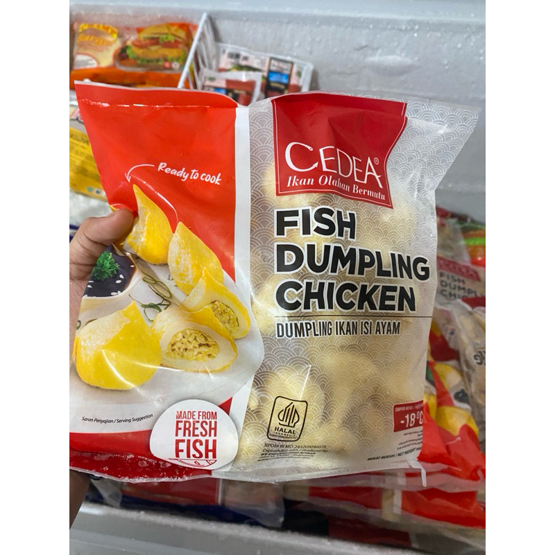 

Cedea fish dumpling chicken 500gr