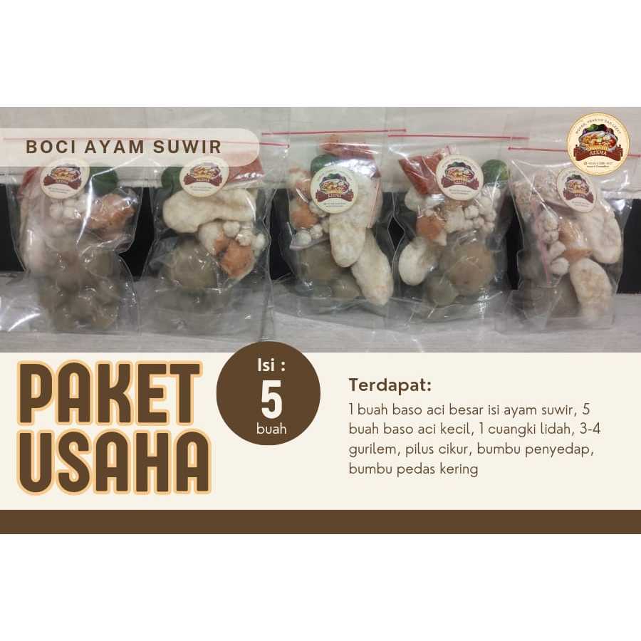 

PAKET 5 BUNGKUS BASO ACI AYAM SUWIR PREMIUM