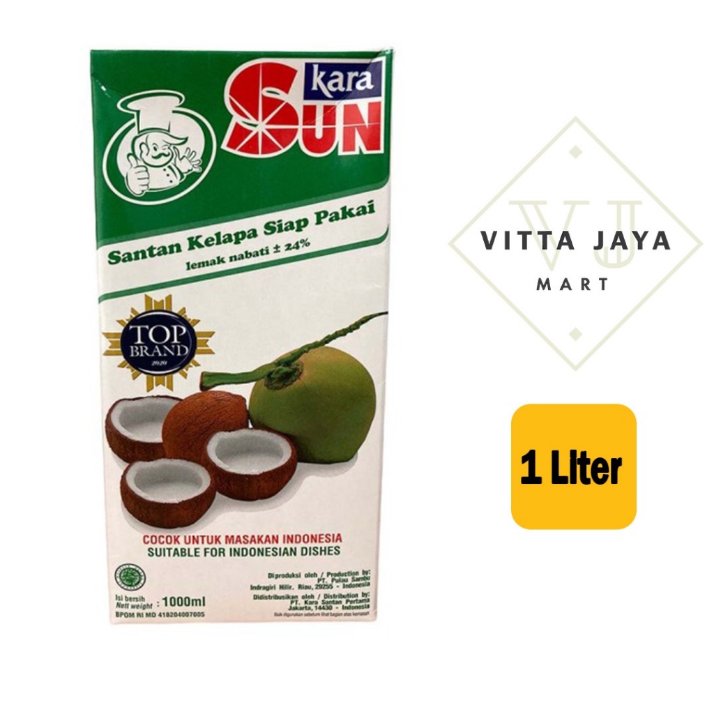

Santan Sun Kara 1000ml/1 Liter
