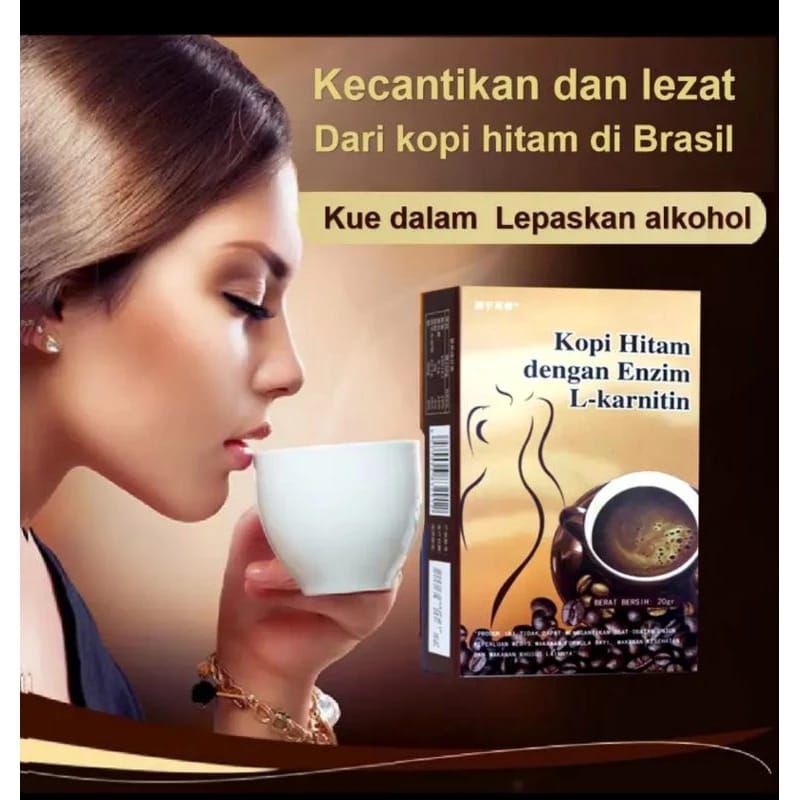 

(COD) Kopi Hitam dengan Enzim L-Karnitin