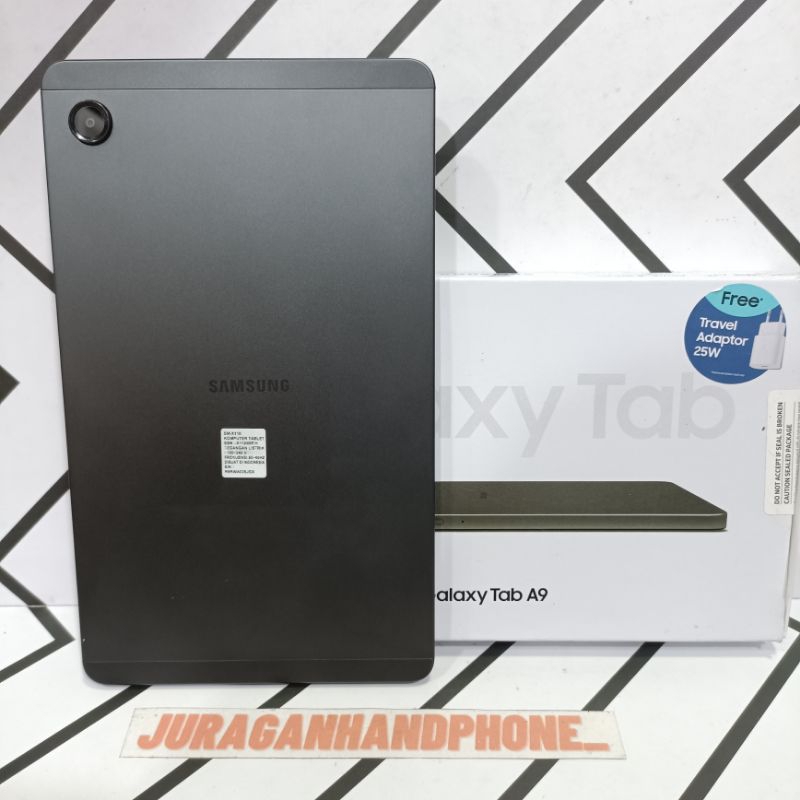 Samsung Tab A9 Ram 4/64GB Second Seken Bekas Fullset