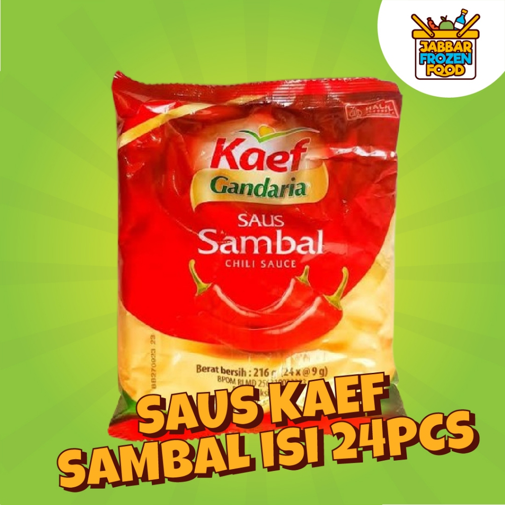 

Saus Sambal KAEF Kemasan Sachet 9 gr x 24
