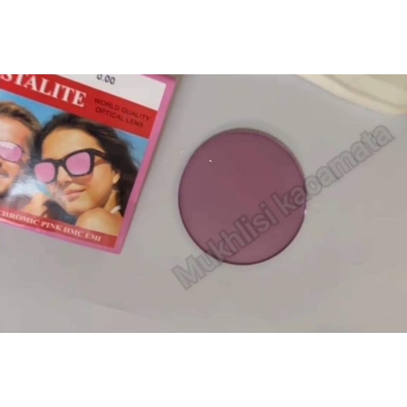 Lensa Photocromic Pink