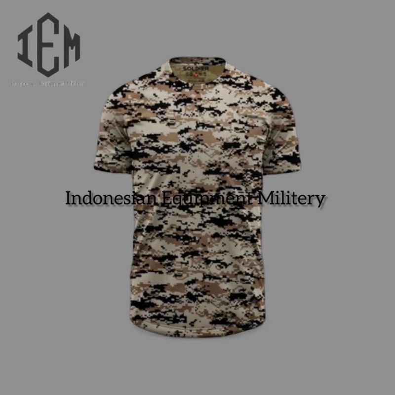 KAOS LORENG DRYFIT GURUN//KAOS OBLONG ARMY DIGITAL gurun