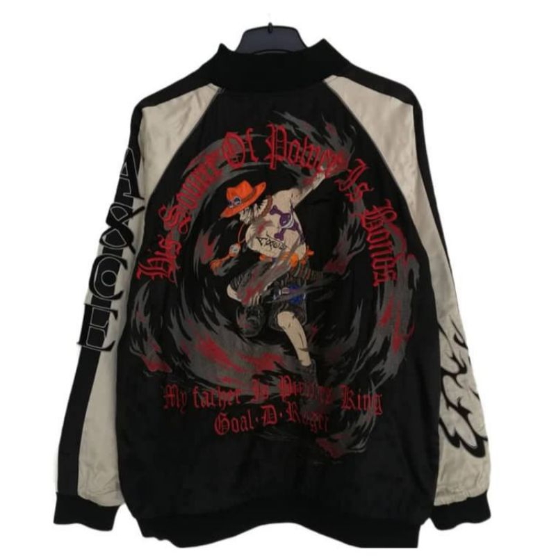 JAKET VINTAGE SUKAJAN ONE PIECE REVERSIBLE (RARE)