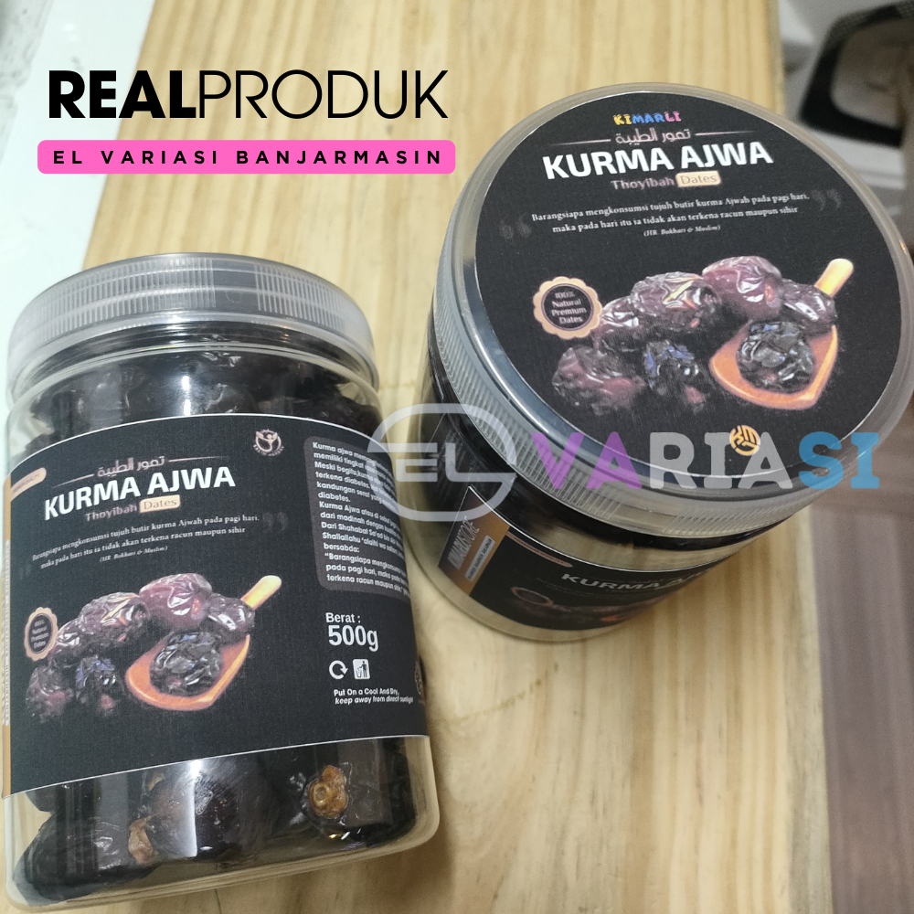 

Kurma Ajwa 500gram / Kurma Toyibah Dates By. EL Variasi