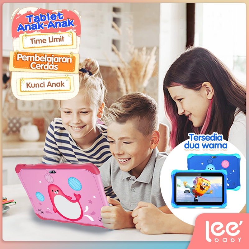 LEE TAB STUDY KIDS a15 amiyo tab study kids Tablet Anak   Screen Tablet Edukasiasi // Wifi-Hotspot O