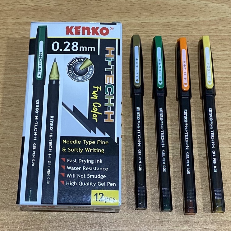 

FG2 Pen Hitec Kenko 28 Fun Color Per Lusin