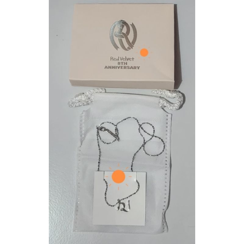 RED VELVET NECKLACE MD 8TH ANNIVERSARY