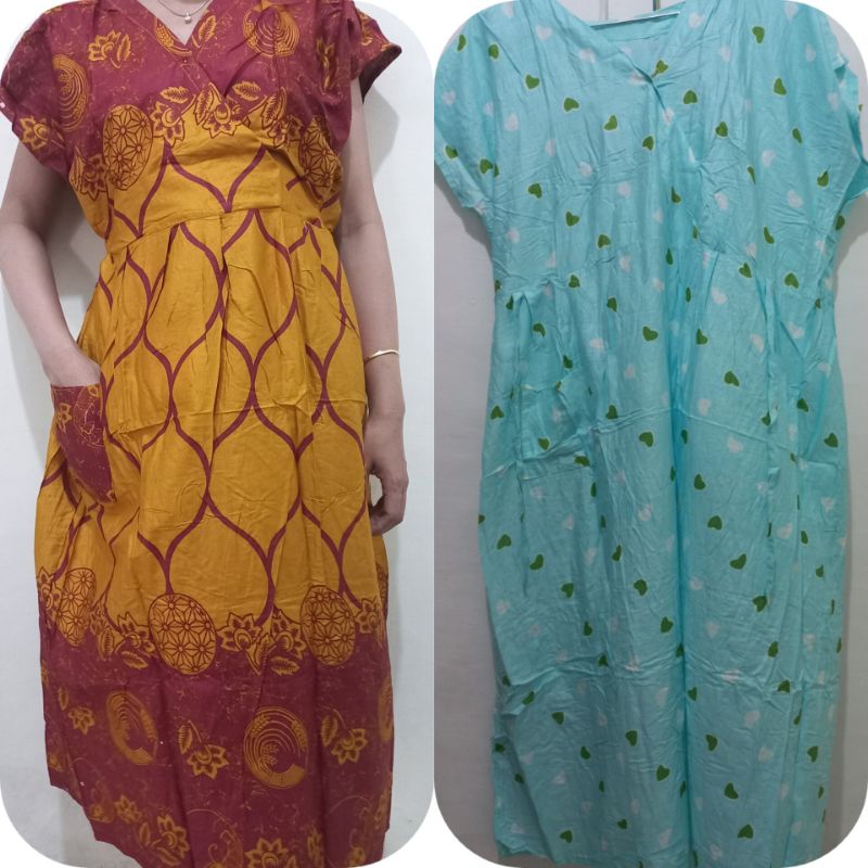 Kimono Dress / Daster Rayon Busui Friendly / Kimono Home Dress Busui Friendly