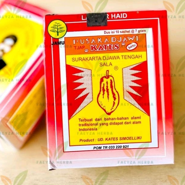 

Pelancar Haid Cap Kates | Minuman Tradisional | Herbal | Jamu