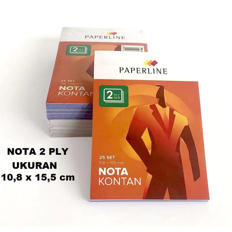 

Paperline Nota K2 Kecil isi 10 pcs