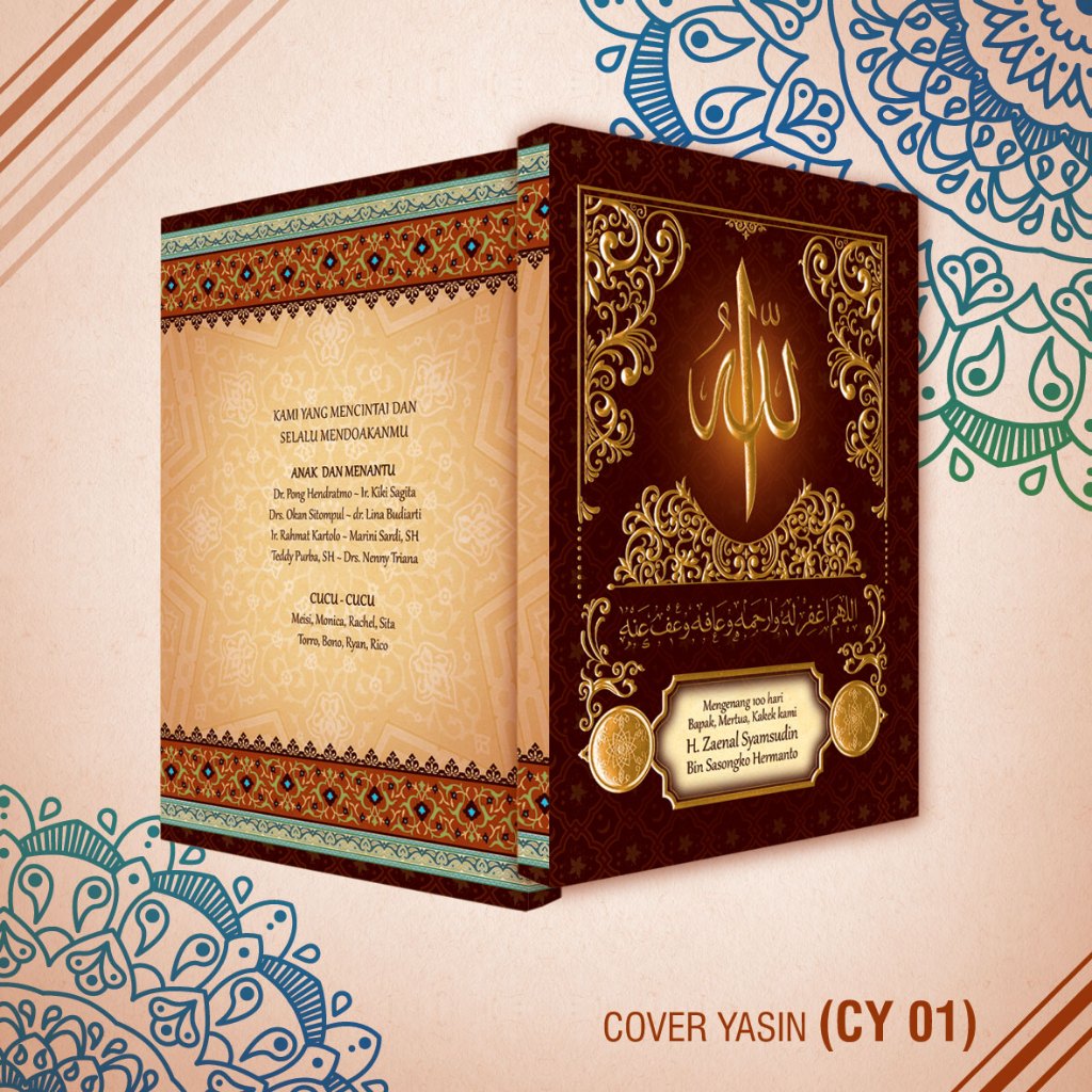 Cover Buku Yasin CY 01