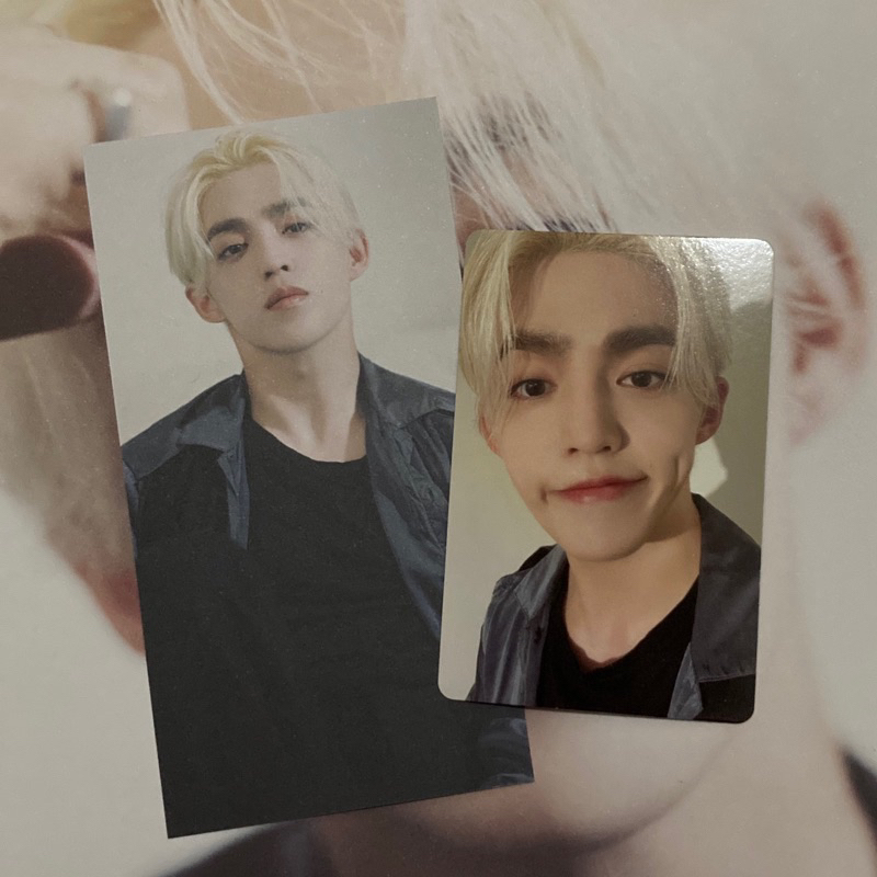 SALE READY STOCK pc scoups sg24 seventeen season greeting pc photocard sharing seungcheol memberset 