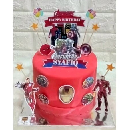 

kue ultah Avengers